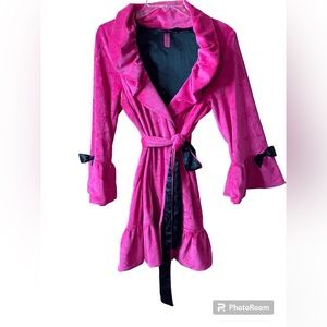 Betsey Johnson Intimate Bath Pink Robe